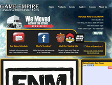 Tablet Screenshot of gameempire.com